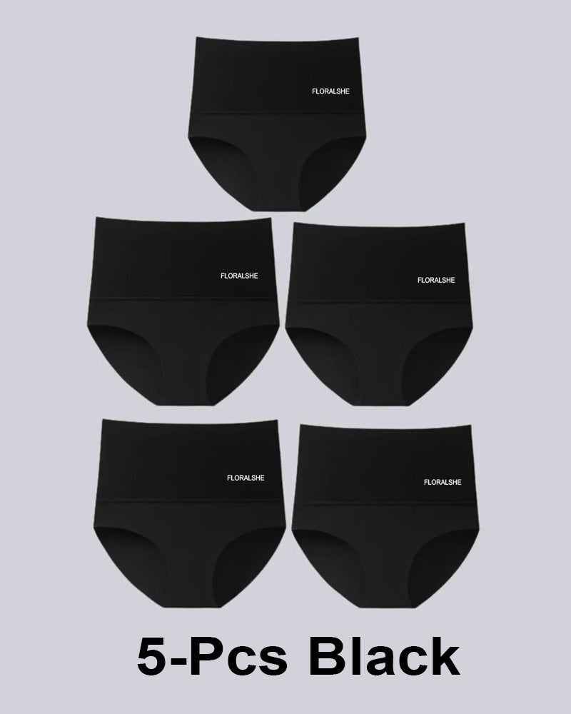 5-Pack High-Waisted Tummy-Control Panties