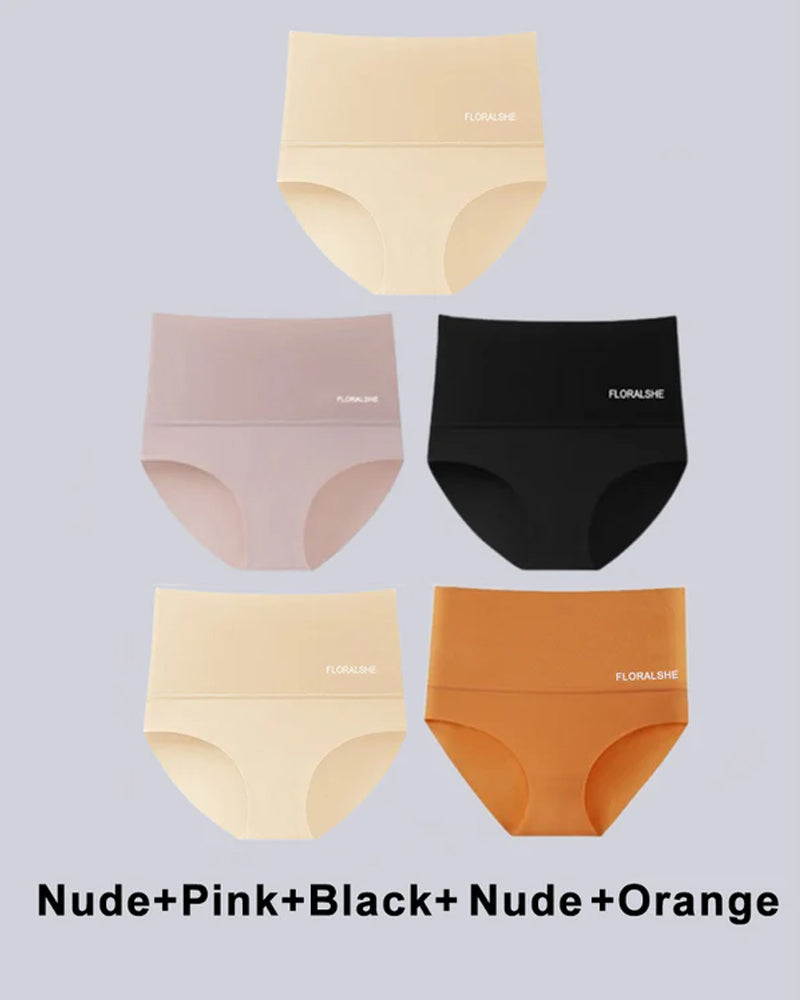 5-Pack High-Waisted Tummy-Control Panties