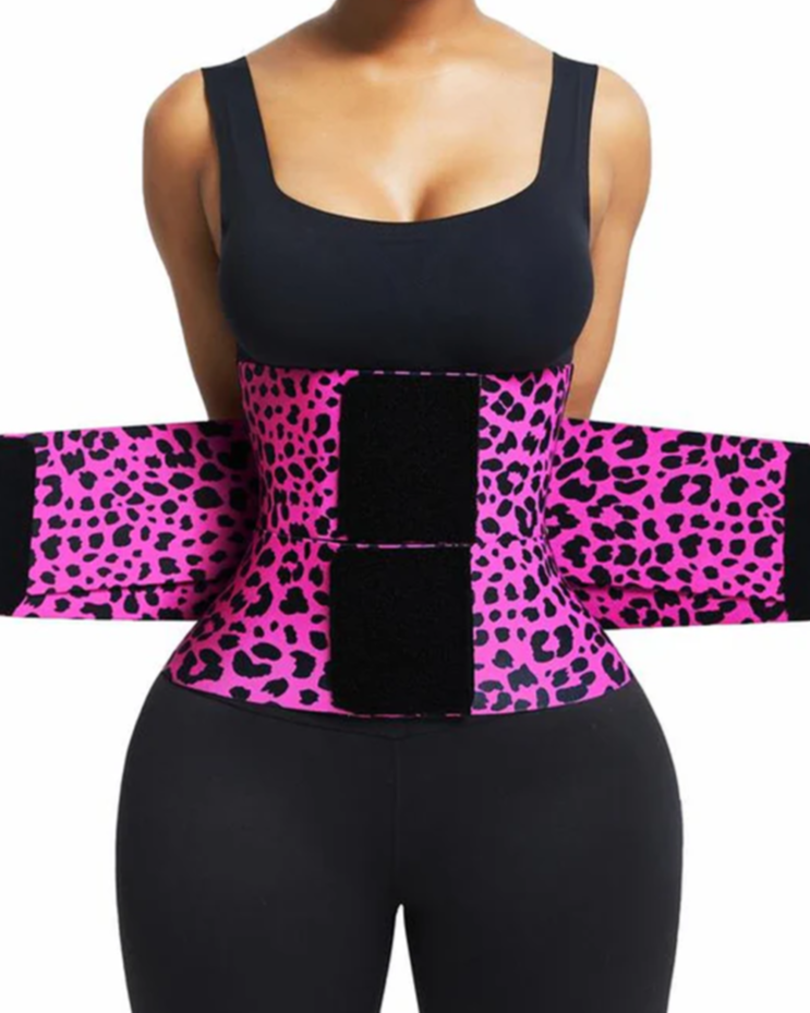 Triple-Adjust Waist Trainer with Tummy Control