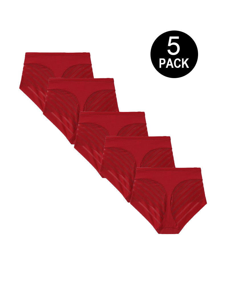 5-Pack Seamless Tummy-Control Lift Panties