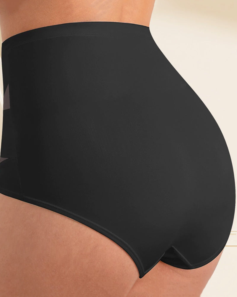 High-Waisted Mesh Tummy-Control Lift Panties