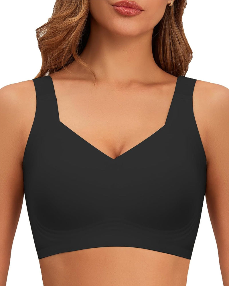 Full-Coverage Wireless Bra