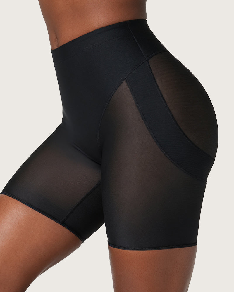 Seamless Tummy-Control Shaping Shorts