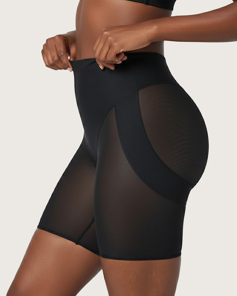 Seamless Tummy-Control Shaping Shorts