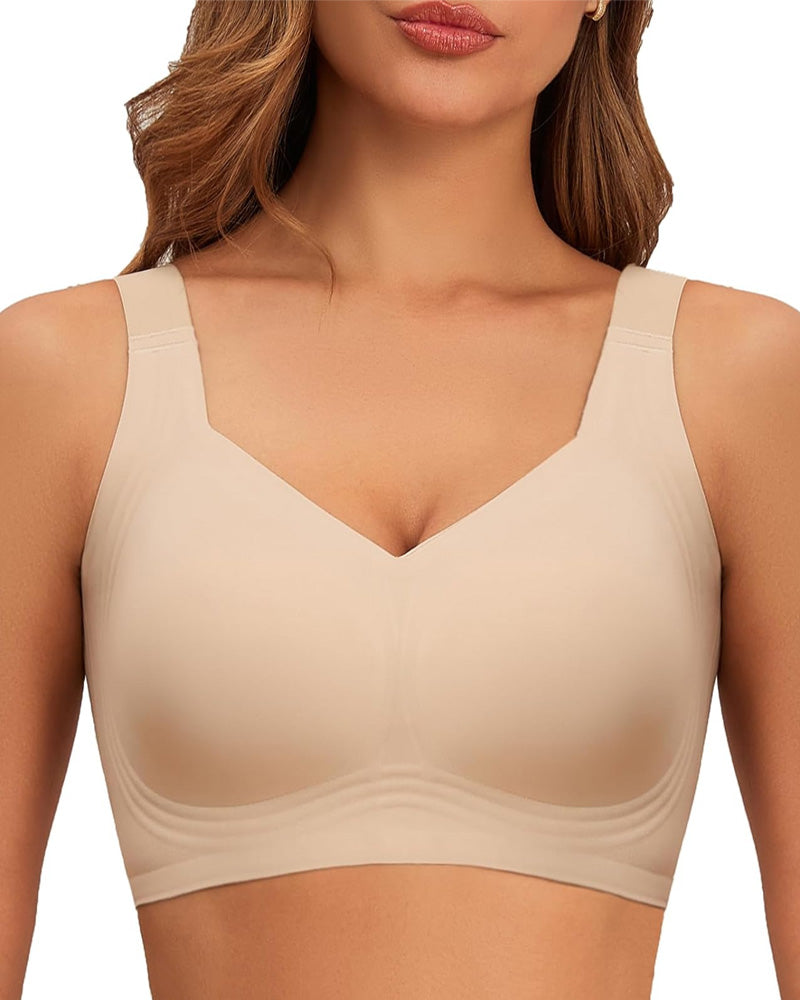 Full-Coverage Wireless Bra