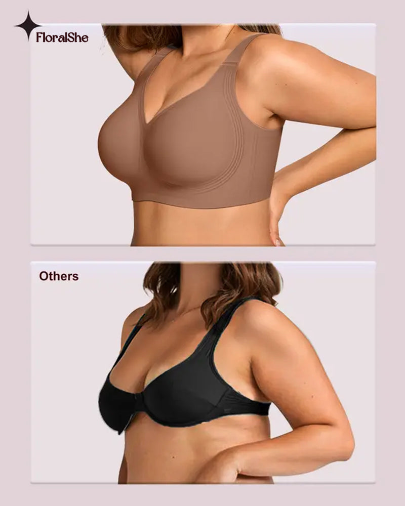 Full-Coverage Wireless Bra