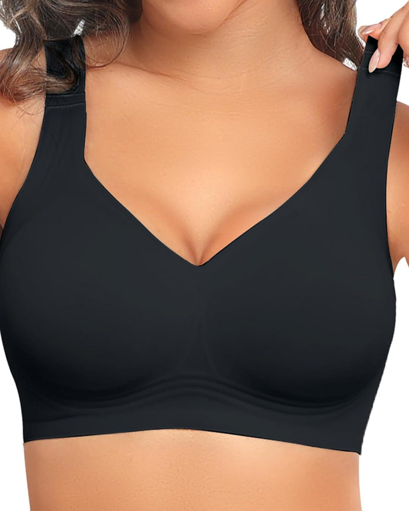 Full-Coverage Wireless Bra