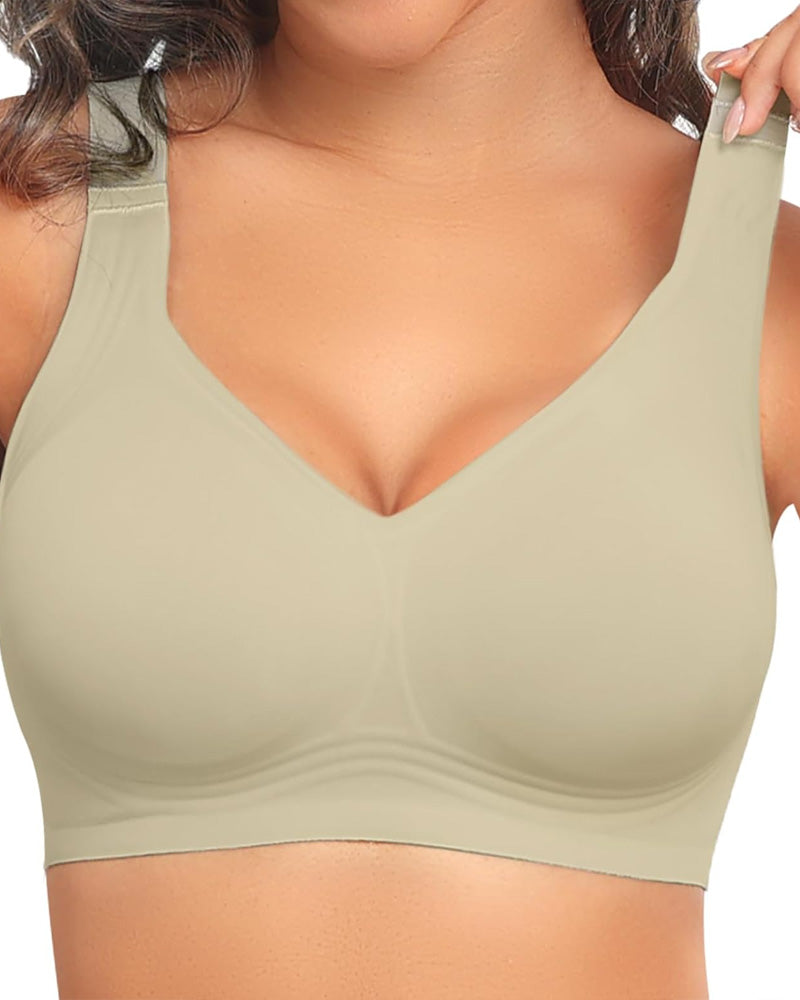 Full-Coverage Wireless Bra