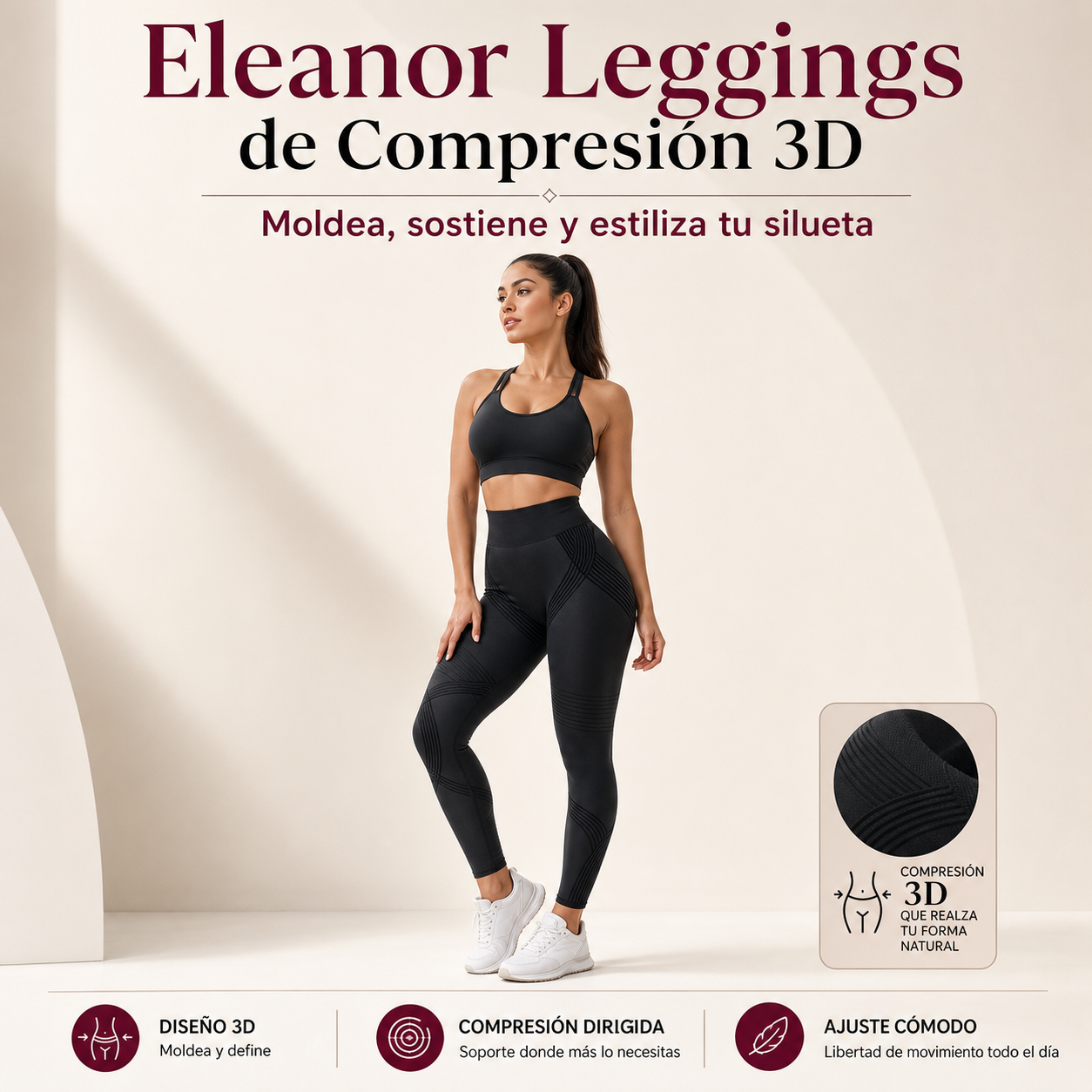 Calzas Leggings 3D Modeladoras