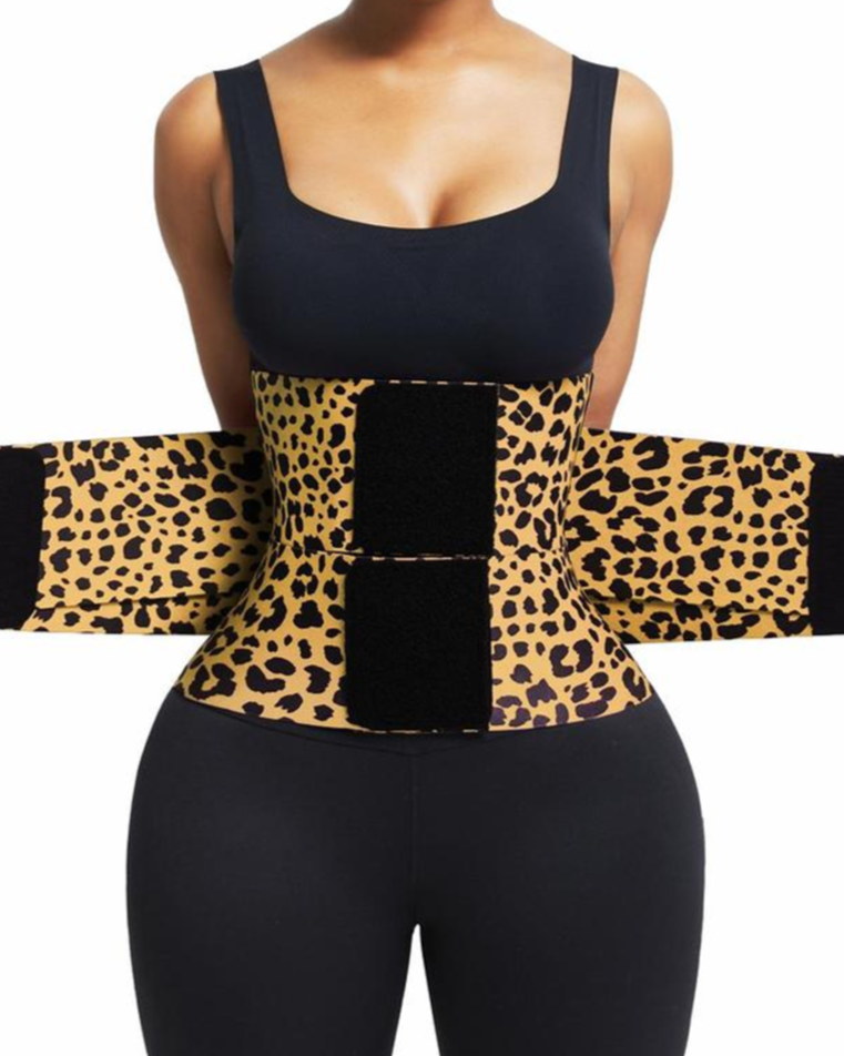 Triple-Adjust Waist Trainer with Tummy Control