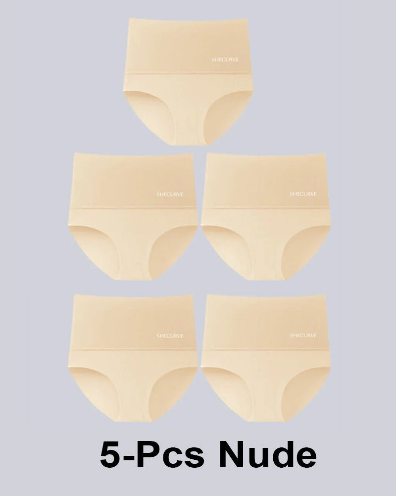 5-Pack High-Waisted Tummy-Control Panties