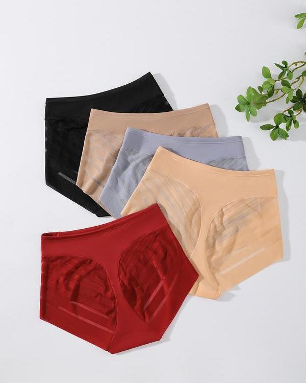 5-Pack Seamless Tummy-Control Lift Panties