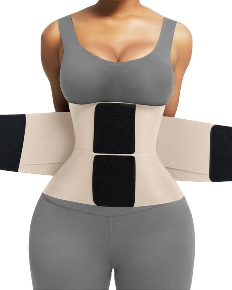 Triple-Adjust Waist Trainer with Tummy Control