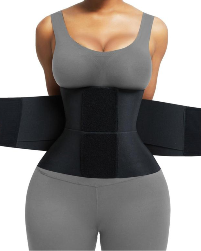 Triple-Adjust Waist Trainer with Tummy Control