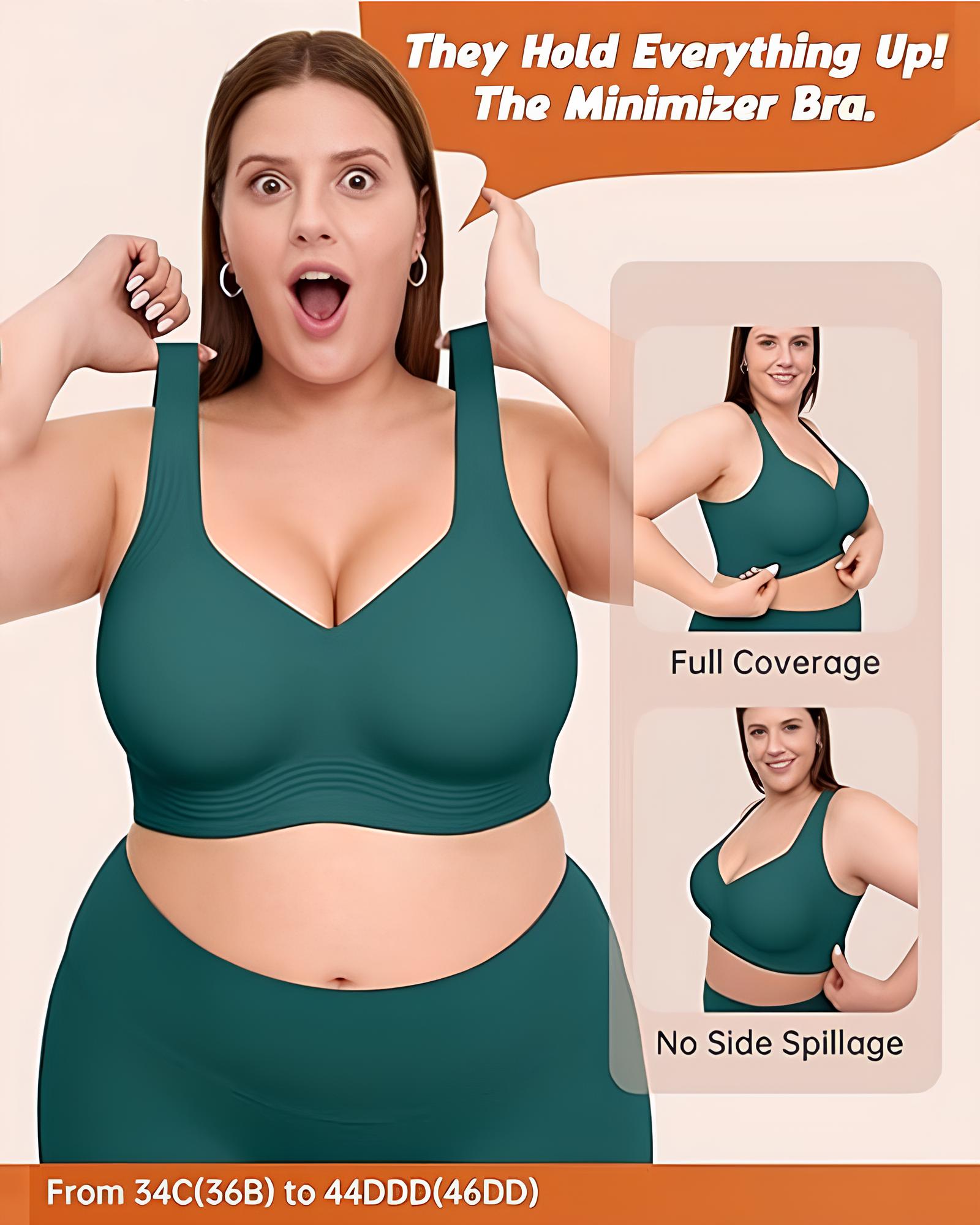 Full-Coverage Wireless Bra