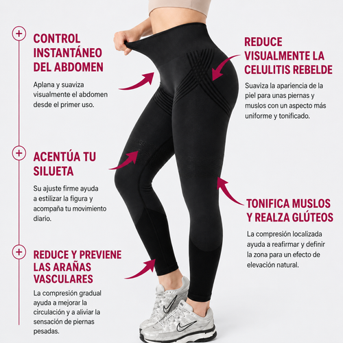 Calzas Leggings 3D Modeladoras