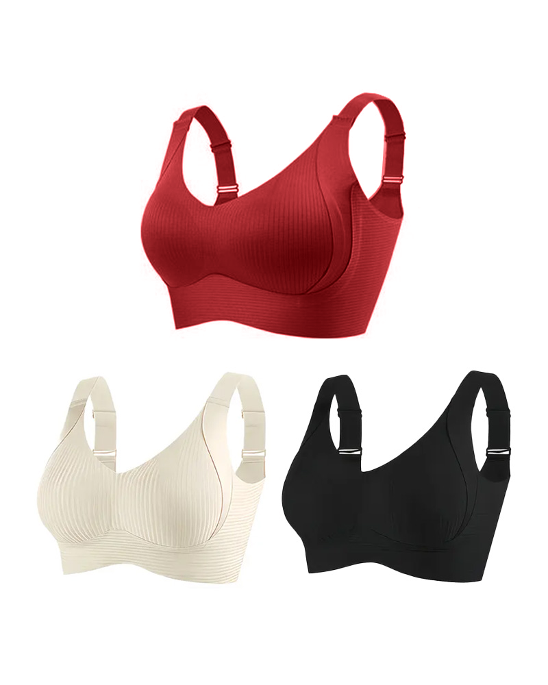 Adjustable Wireless Bras Multi-Pack