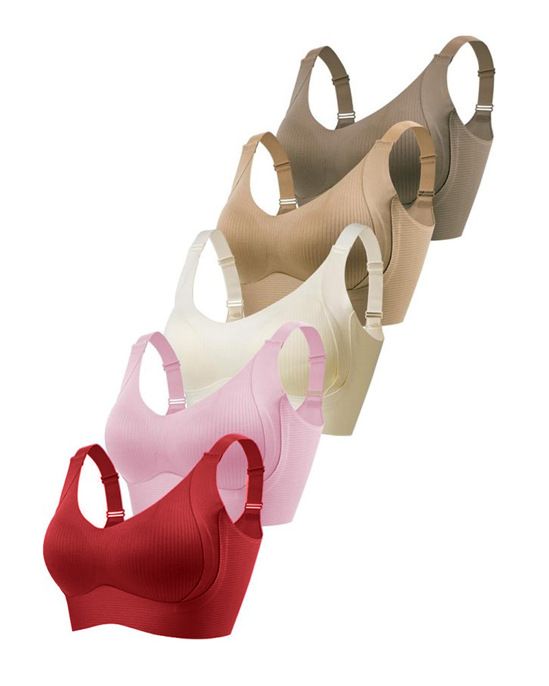 Adjustable Wireless Bras Multi-Pack