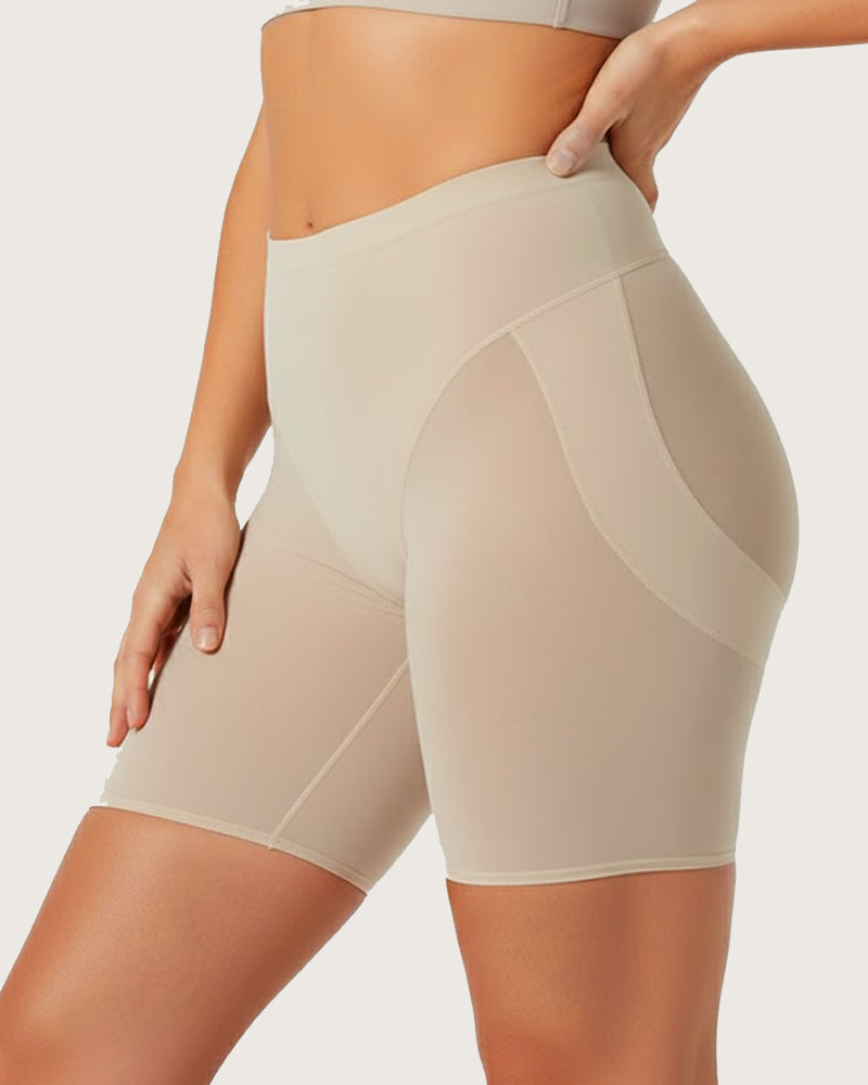 Seamless Tummy-Control Shaping Shorts