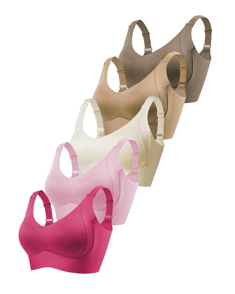 Adjustable Wireless Bras Multi-Pack