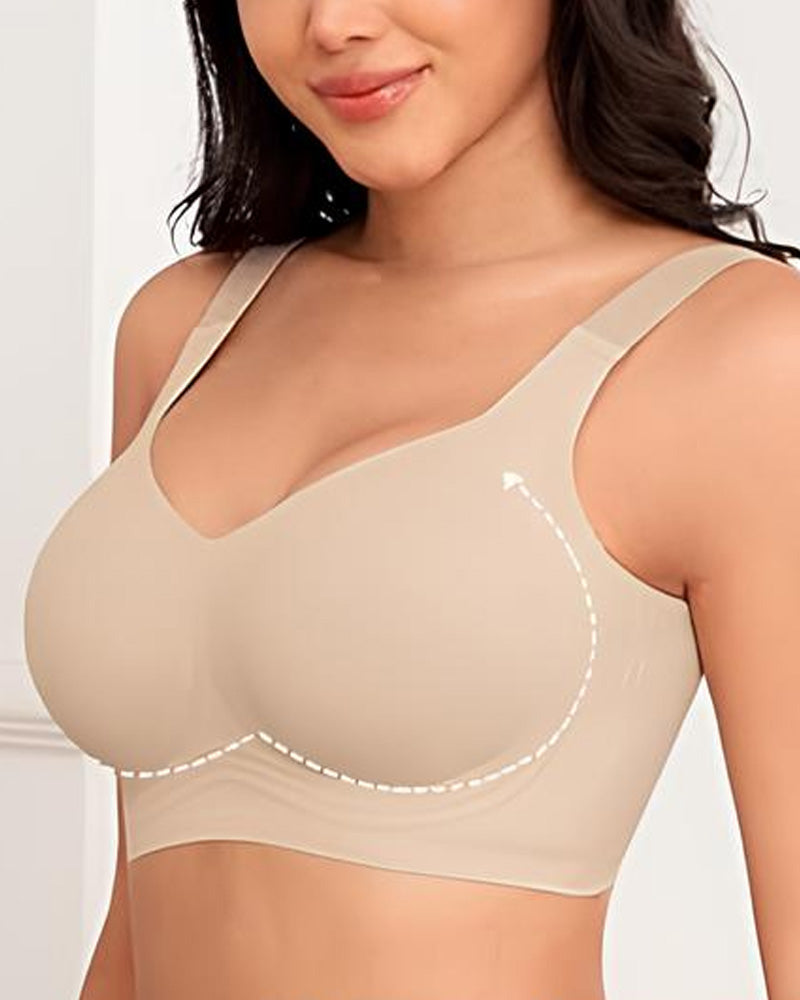 Full-Coverage Wireless Bra