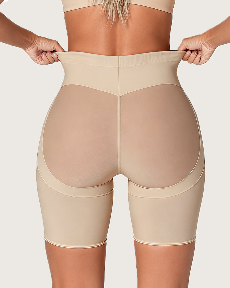 Seamless Tummy-Control Shaping Shorts